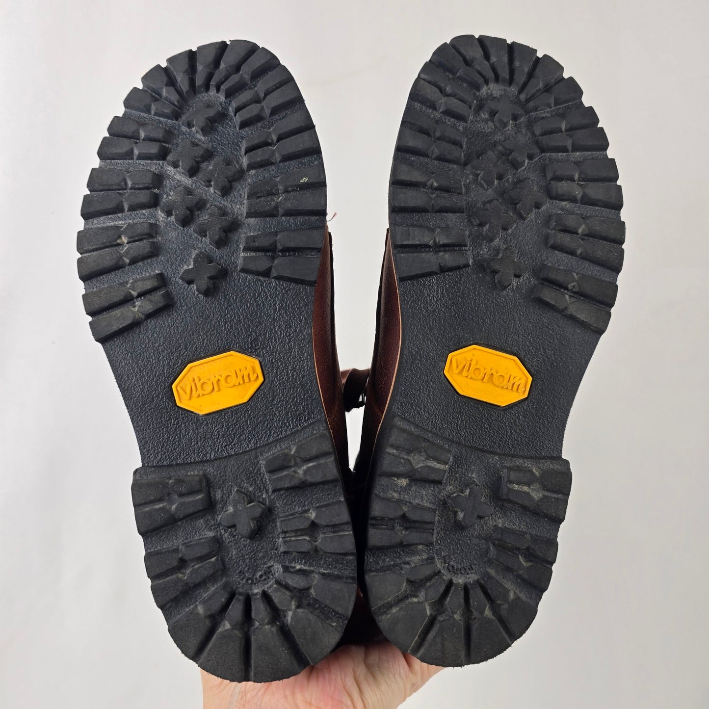 L.L.Bean Burgundy Leather Rugged Sherpa Lace-Up Boot Size 7