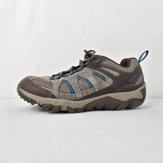 Merrell  Frost Grey Outmost Vent Hiking Shoe Size 10