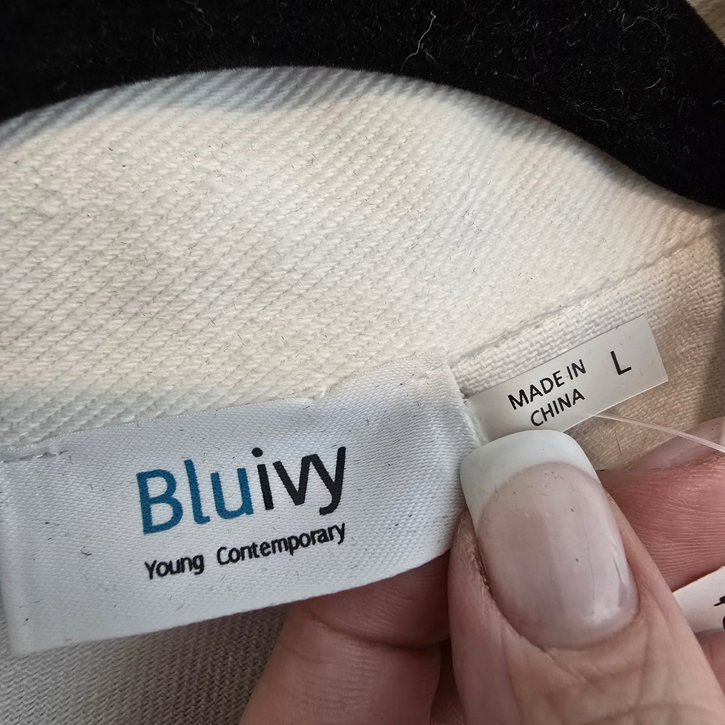 Bluivy White Cotton Denim Long Button Up Vest Dress Size L