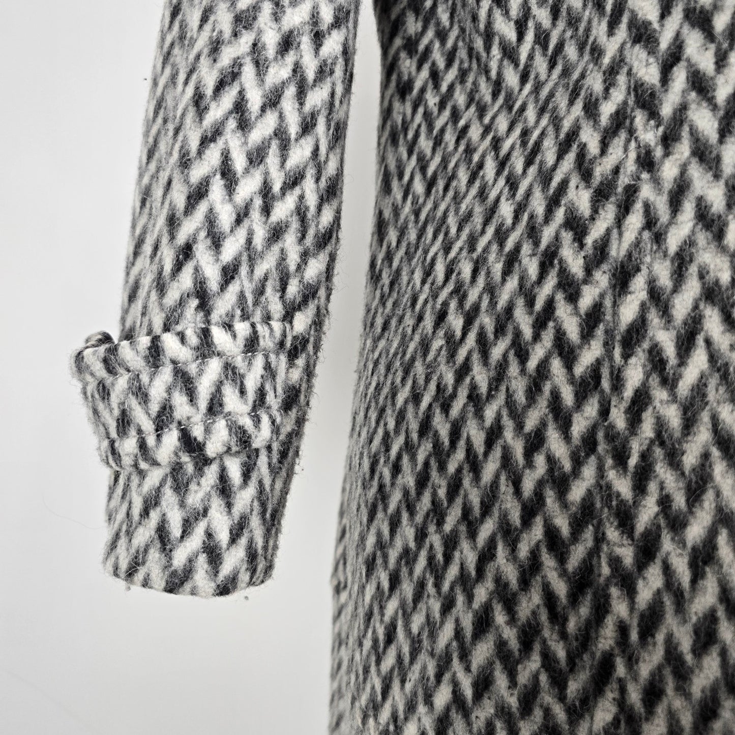 Kenneth Cole Grey Wool Pea Coat Size XL