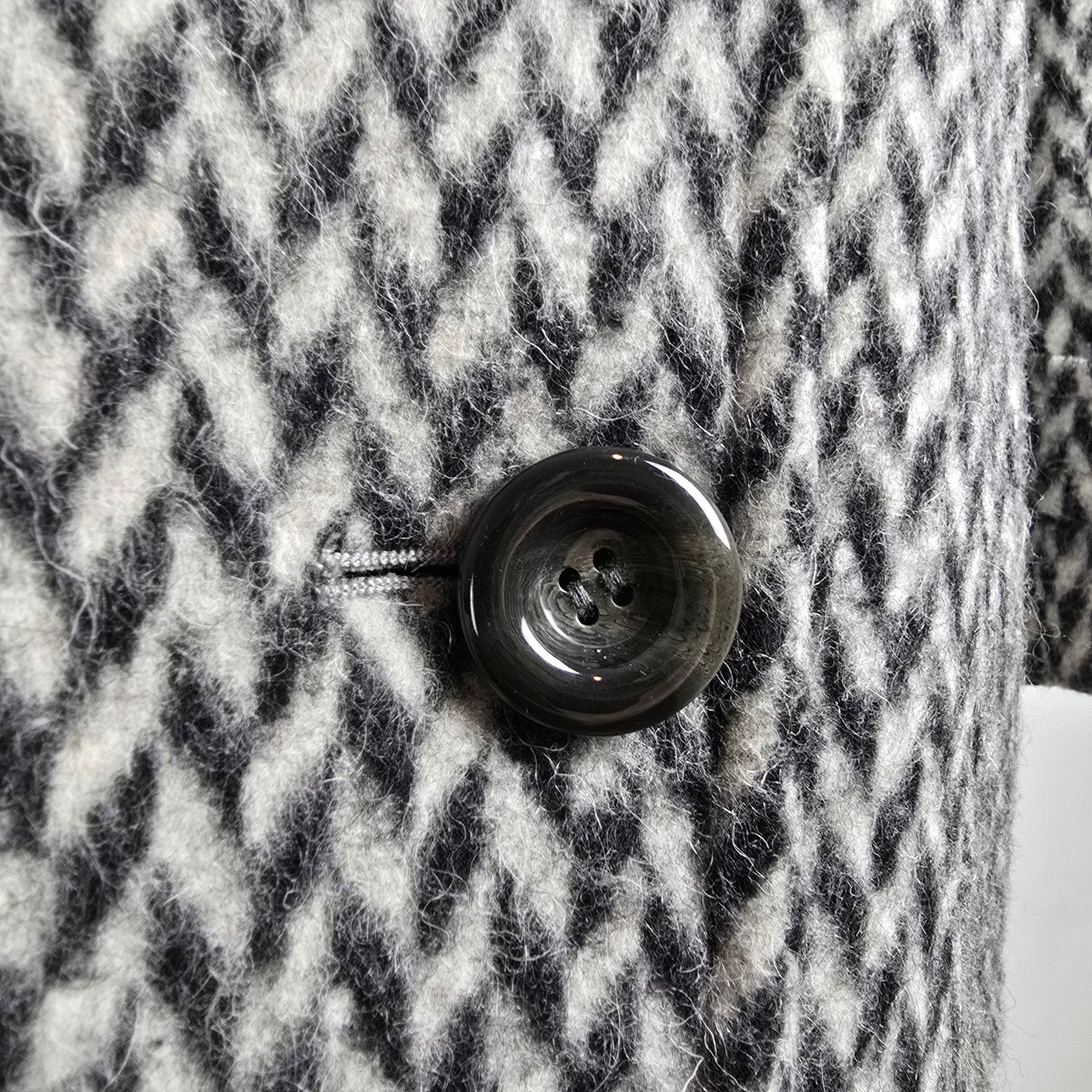 Kenneth Cole Grey Wool Pea Coat Size XL