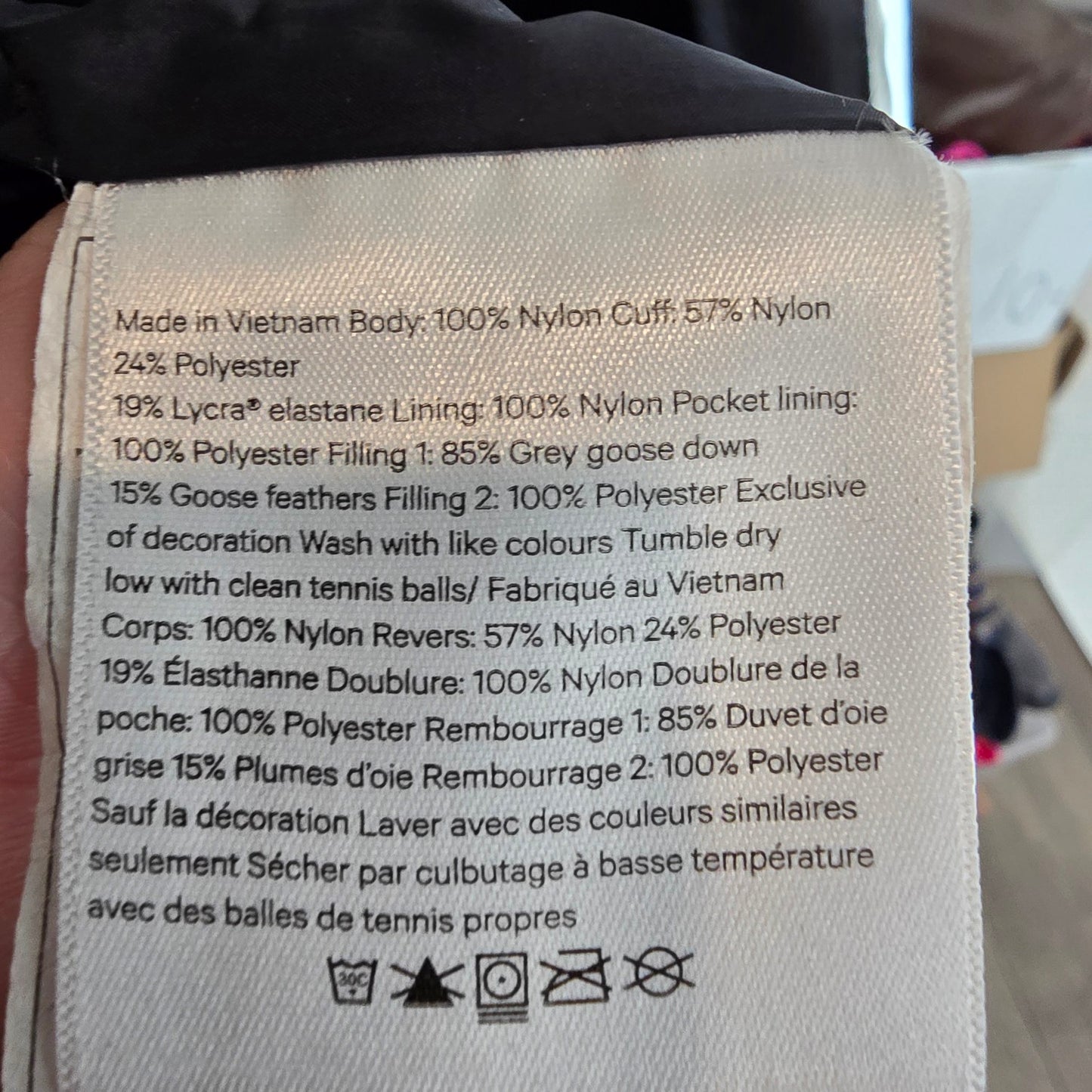 Lululemon Cloudscape Navy Puffer Jacket Size 10