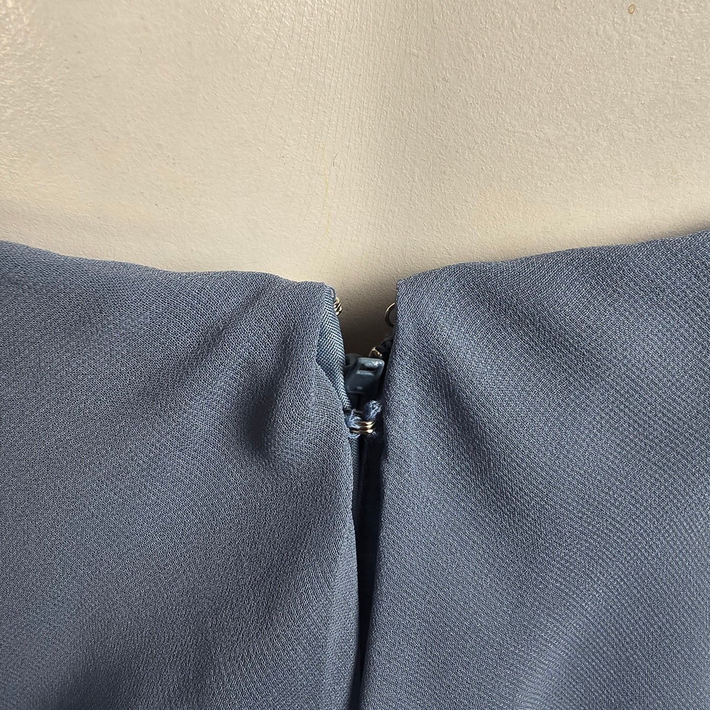 Mori Lee Blue High Low Bridesmaids Dress Size 18