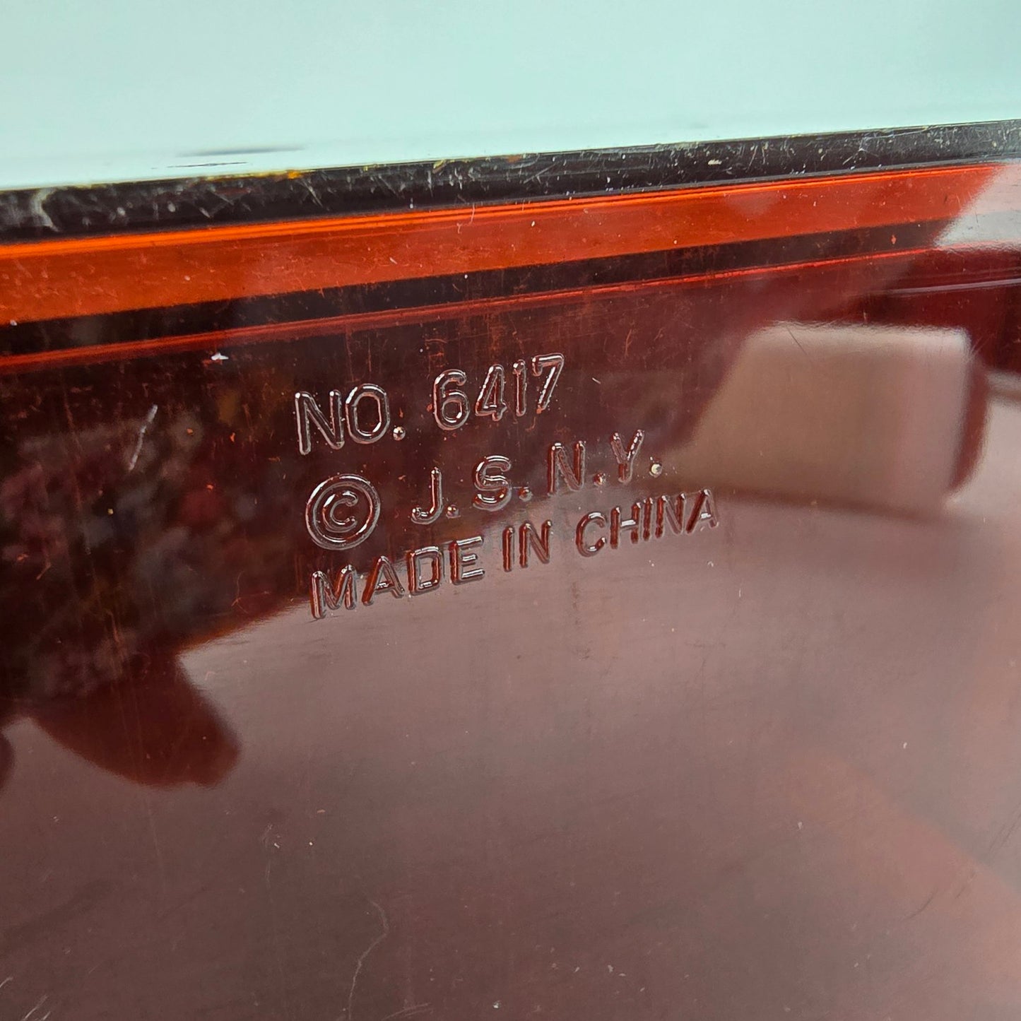 Vintage Brown Makeup Drawer Storage Box