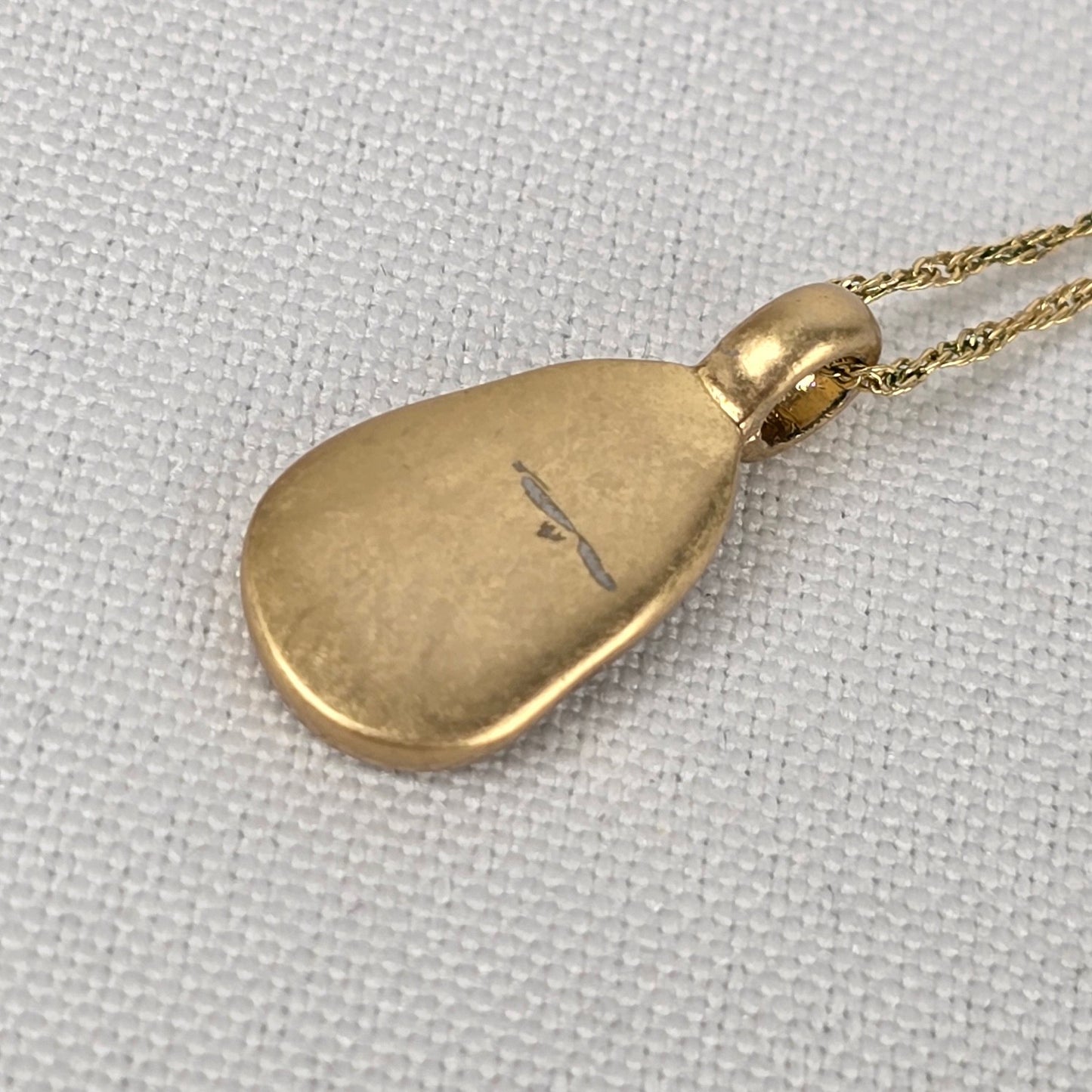 Cabi Gold Abalone Delicate Pendant Necklace