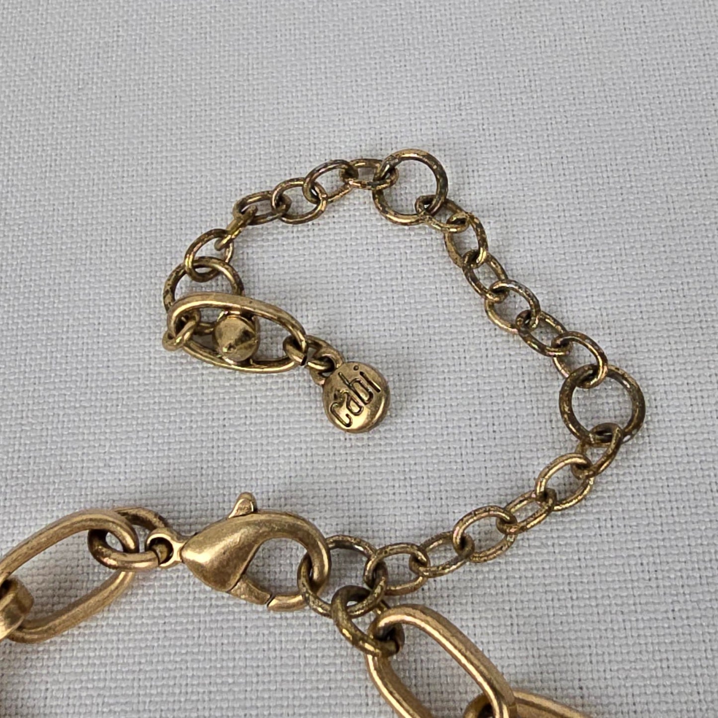 Cabi Gold CZ Heart of Gold Necklace