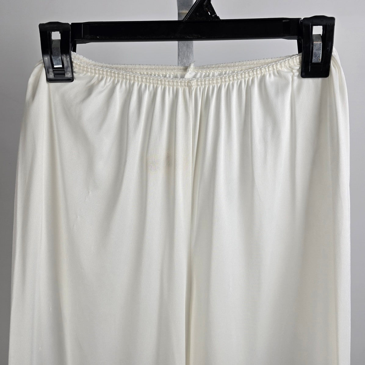 Vintage Sears White Lace Bottom Lingerie Pants Size S/M
