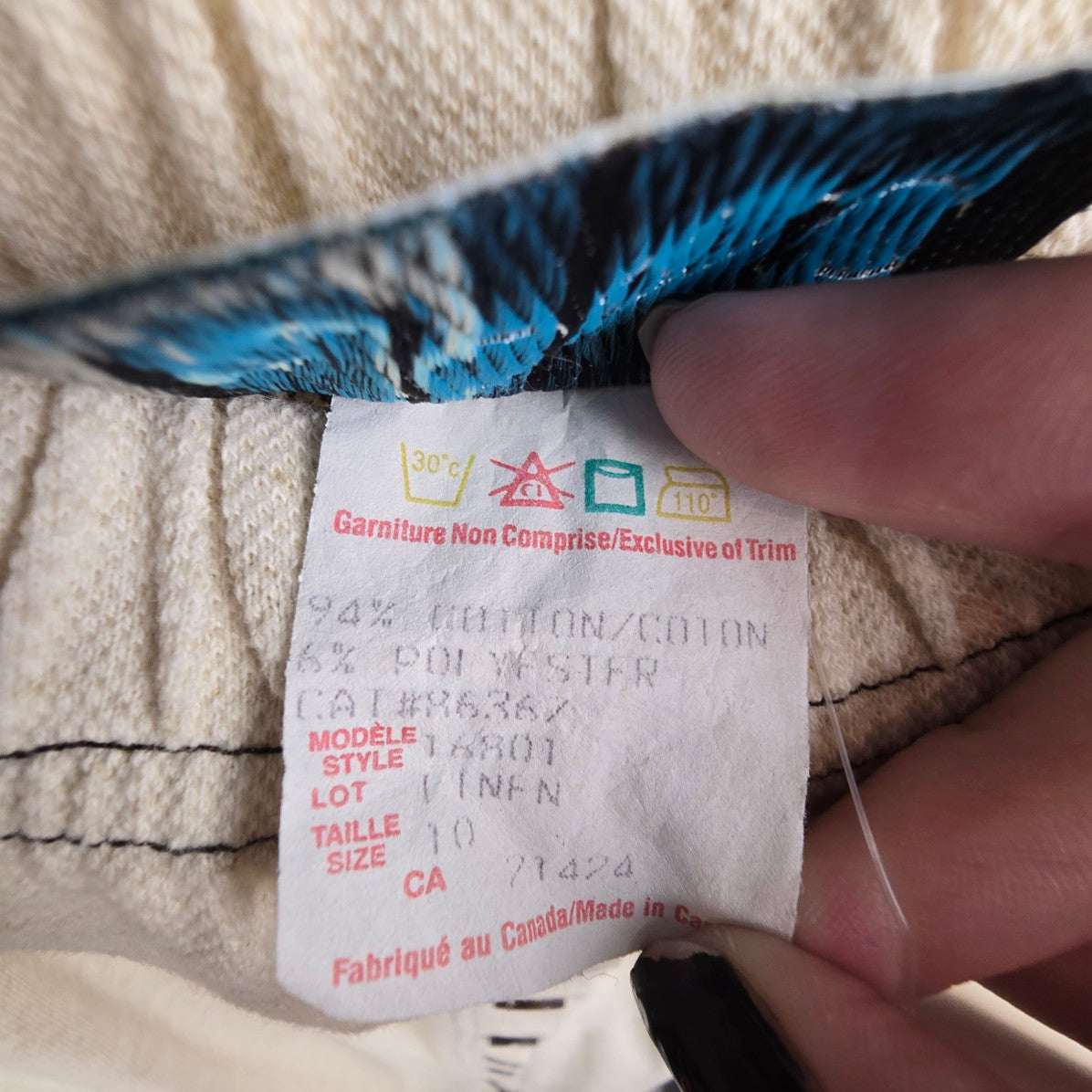 Vintage Jessie Cotton Cream Button Up Midi Skirt Size 10