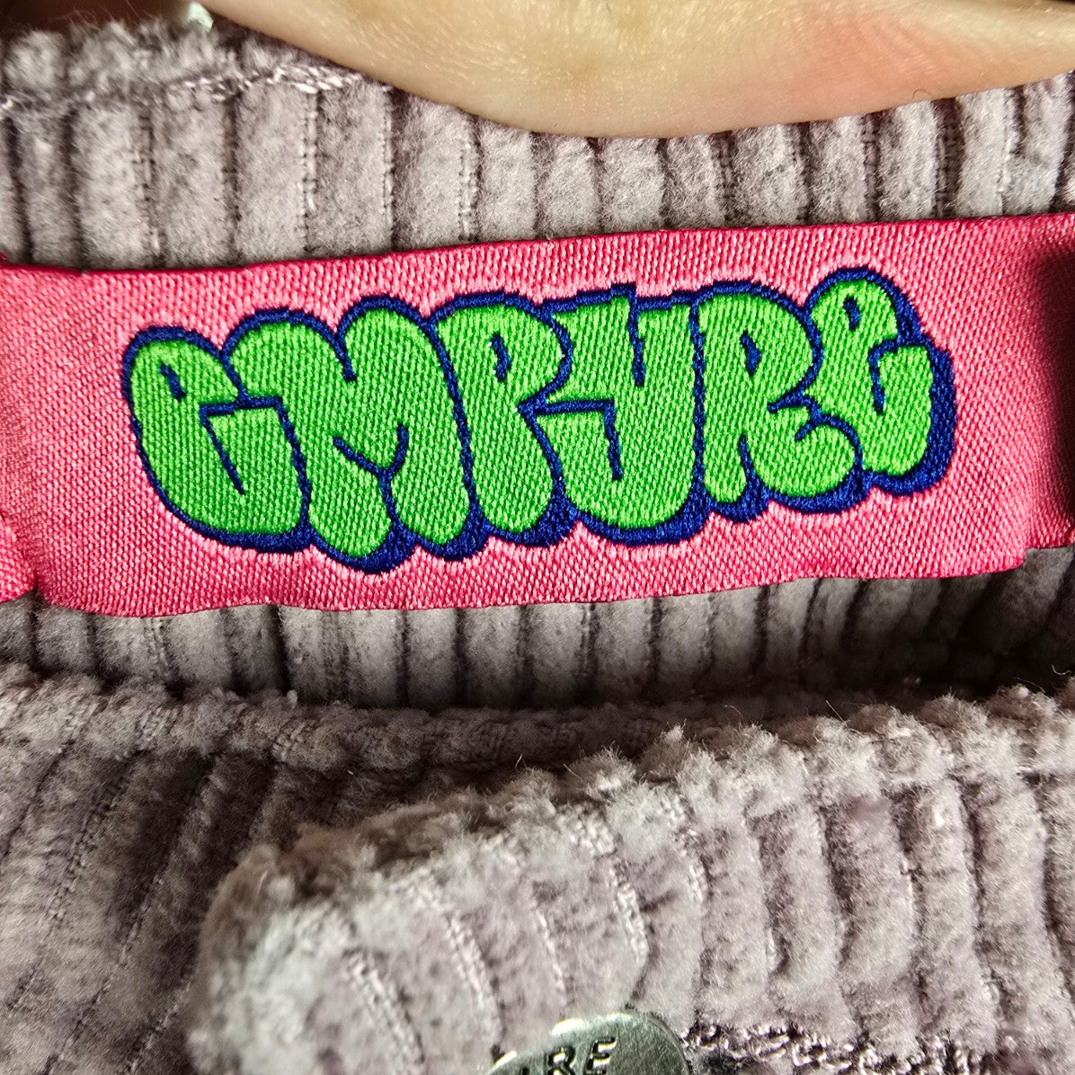 Empyre Tori Seafog Lavender Corduroy Skate Pants Size 3