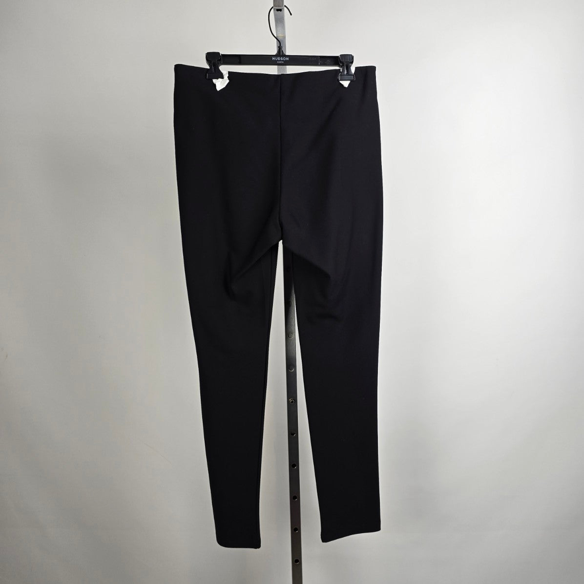 Frank Lyman Black Studded Criss Cross Detail Pants Size L