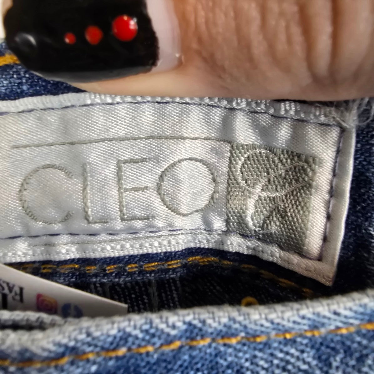 Vintage Cleo High Rise Balloon Jean Size 16