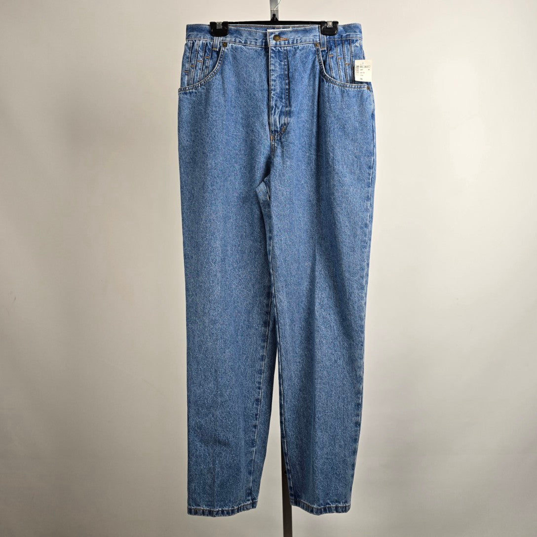 Vintage Cleo High Rise Balloon Jean Size 16