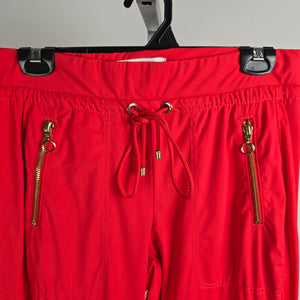 Mac Red Jogger Pants Size 36