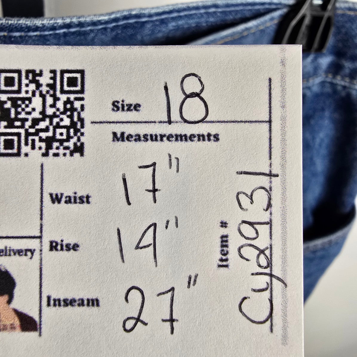 Vintage Rebel High Rise Balloon Jeans Size 18