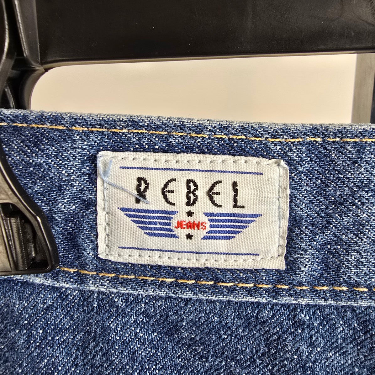 Vintage Rebel High Rise Balloon Jeans Size 18