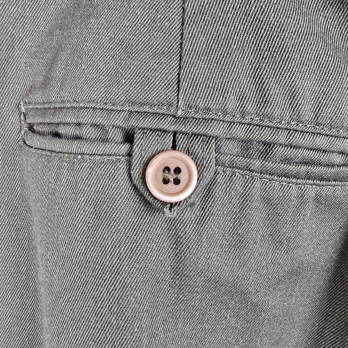 Vintage Alpine Joe Green Cotton Khaki Pants Size 32