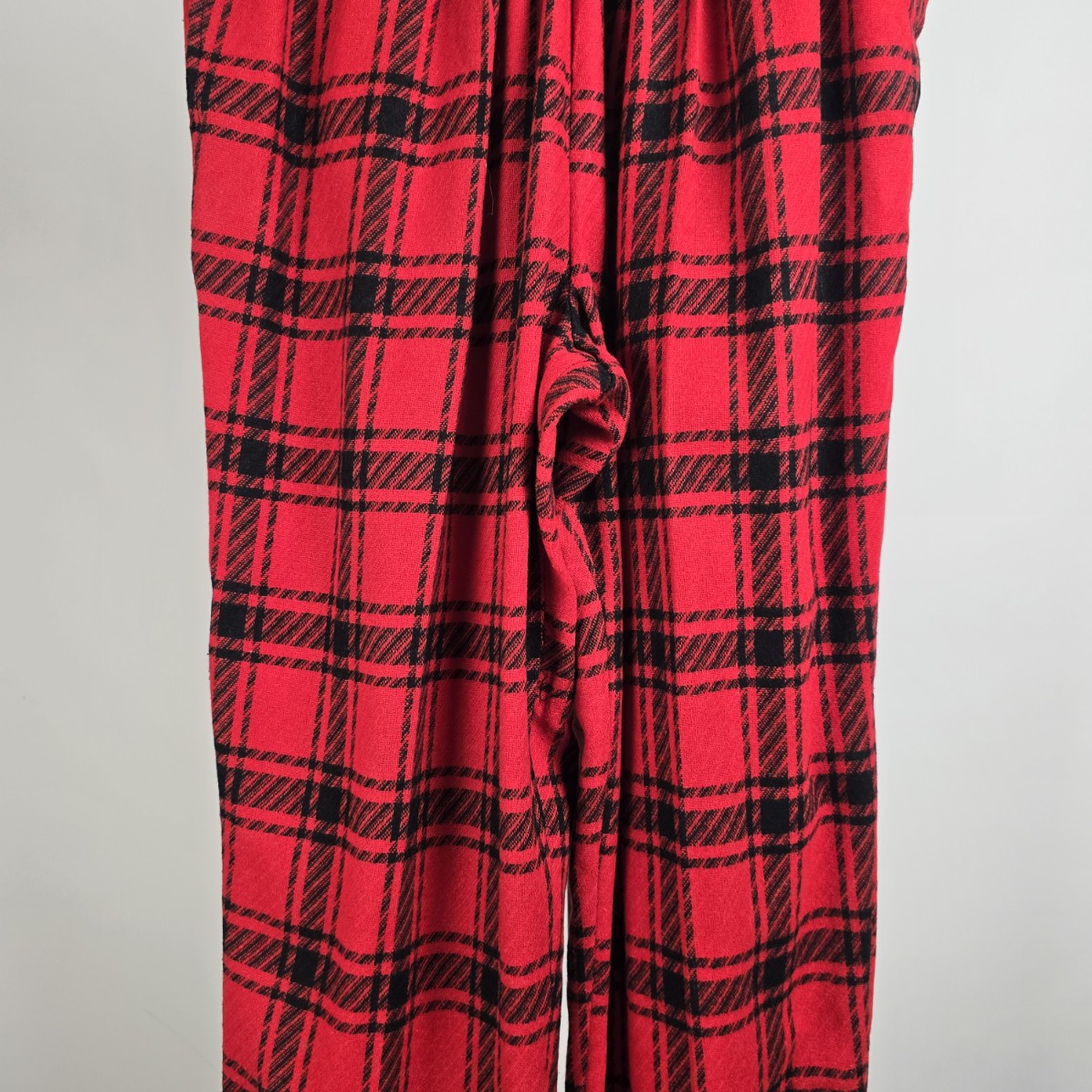 Vintage New View Red Plaid Wool Straight Leg Pants Size M/L