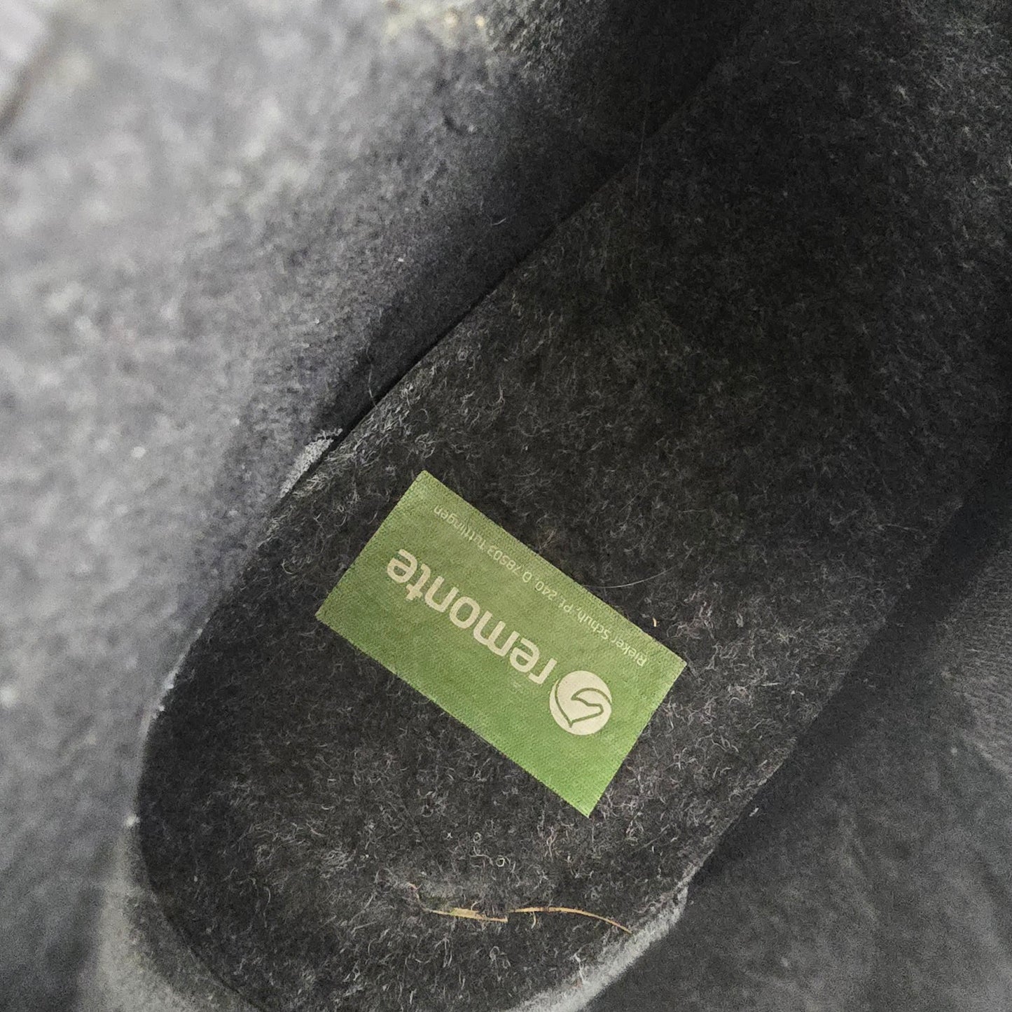 Remonte Brown Leather Floral Embossed Short Boot Size 7.5