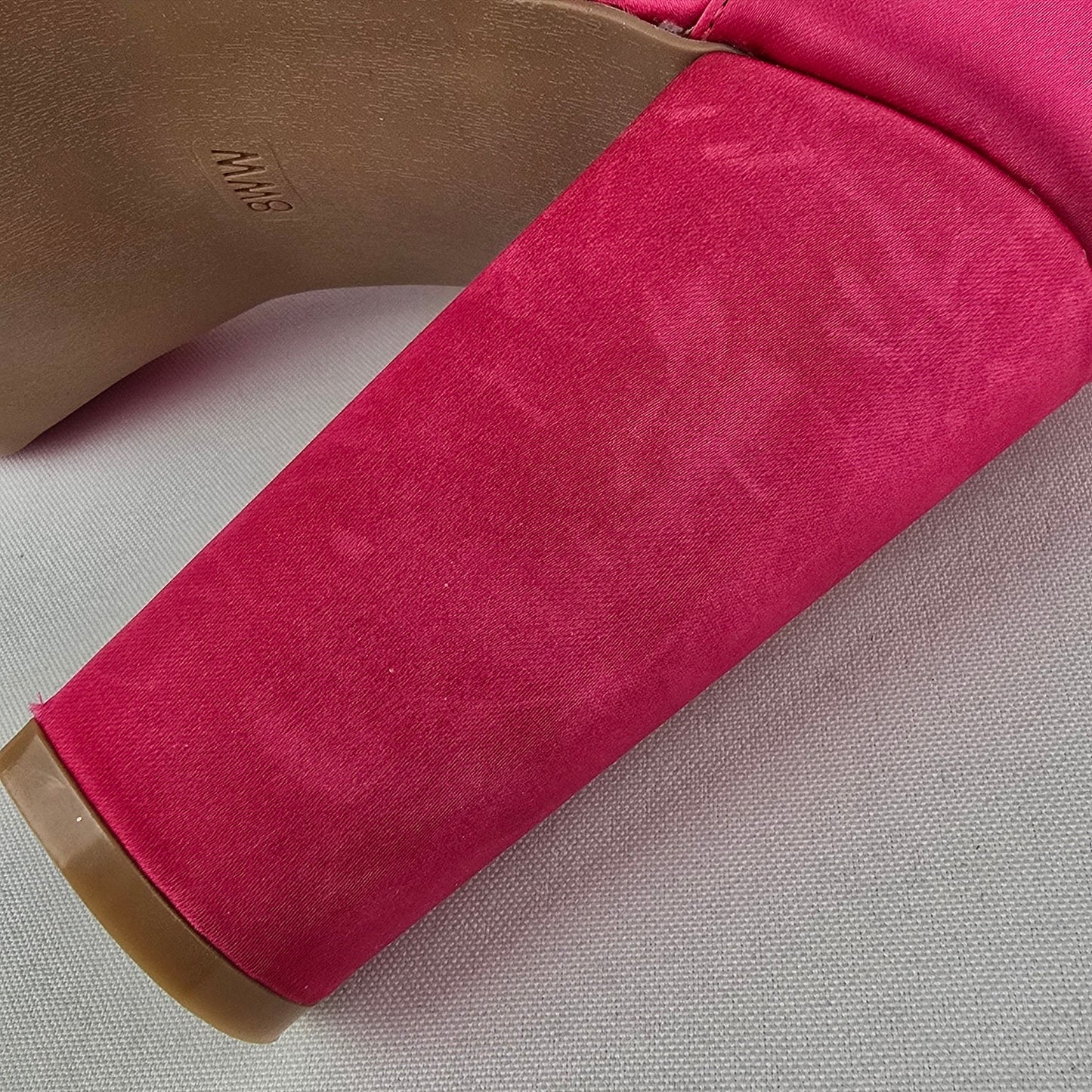 Torrid Pink Bow Detail Platform Heels Size 8W