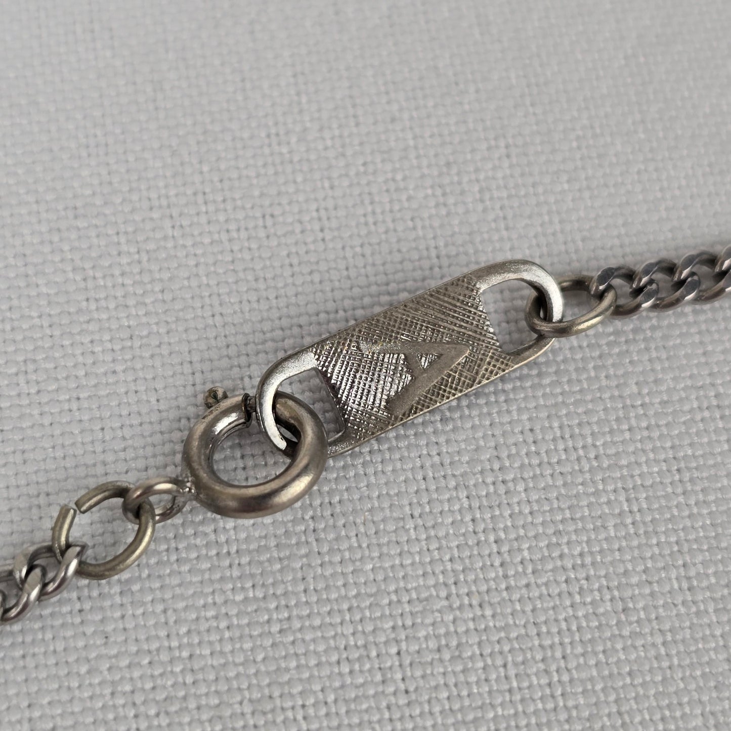 Vintage Amway Rising Phoenix Silver Necklace