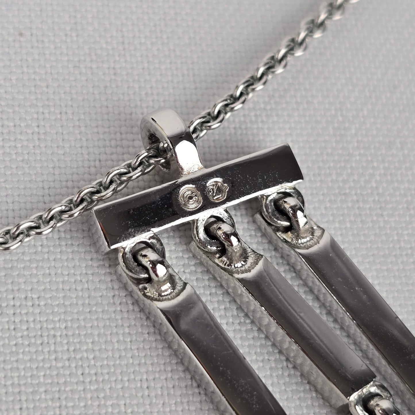 Swarovski Silver Crystal Pendant Necklace