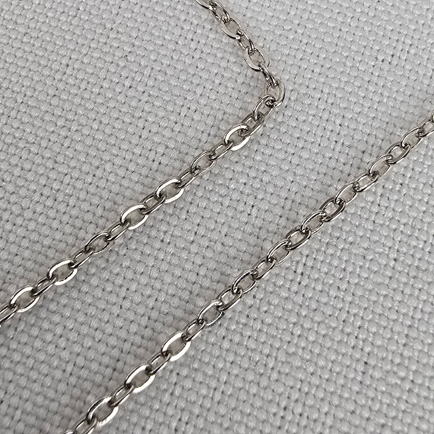 Silver Swarovski Crystals Necklace & Earring Set