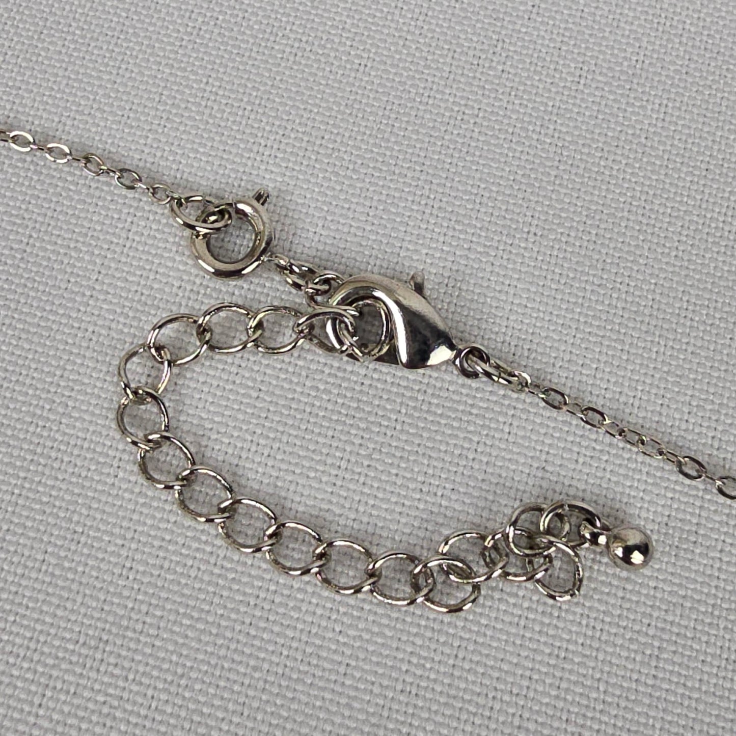 Silver Swarovski Crystals Necklace & Earring Set