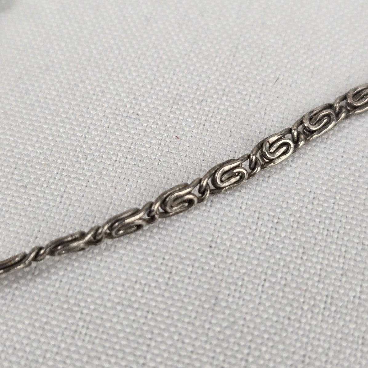 Vintage Silver Coin Fringe Necklace & Earring Set