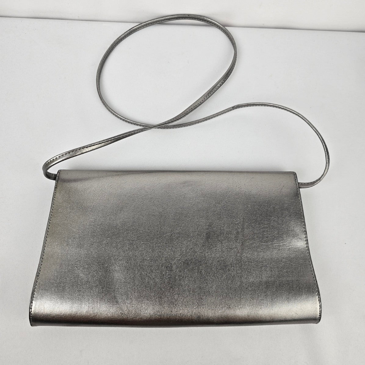 Vintage Cabrelli Grey & Black Tassel Clutch Purse