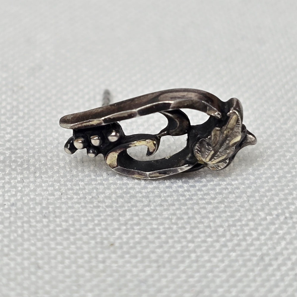 925 Sterling Silver Floral Stud Earrings