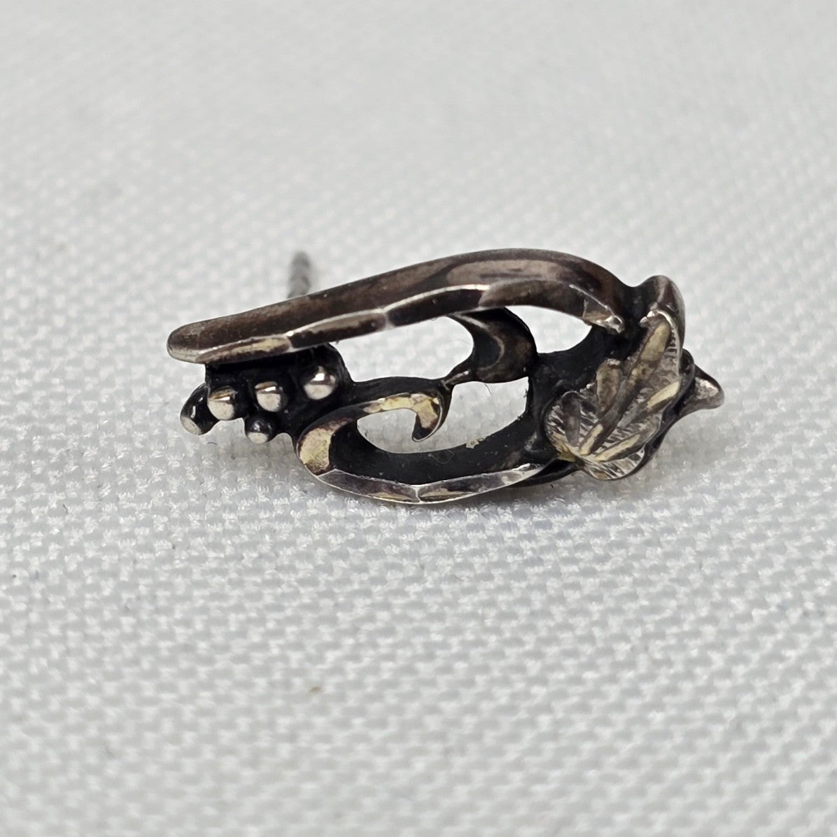 925 Sterling Silver Floral Stud Earrings