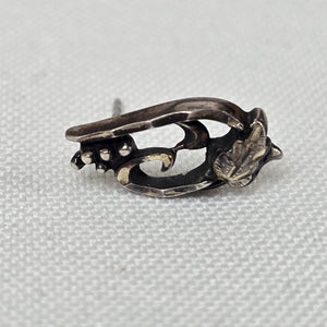 925 Sterling Silver Floral Stud Earrings