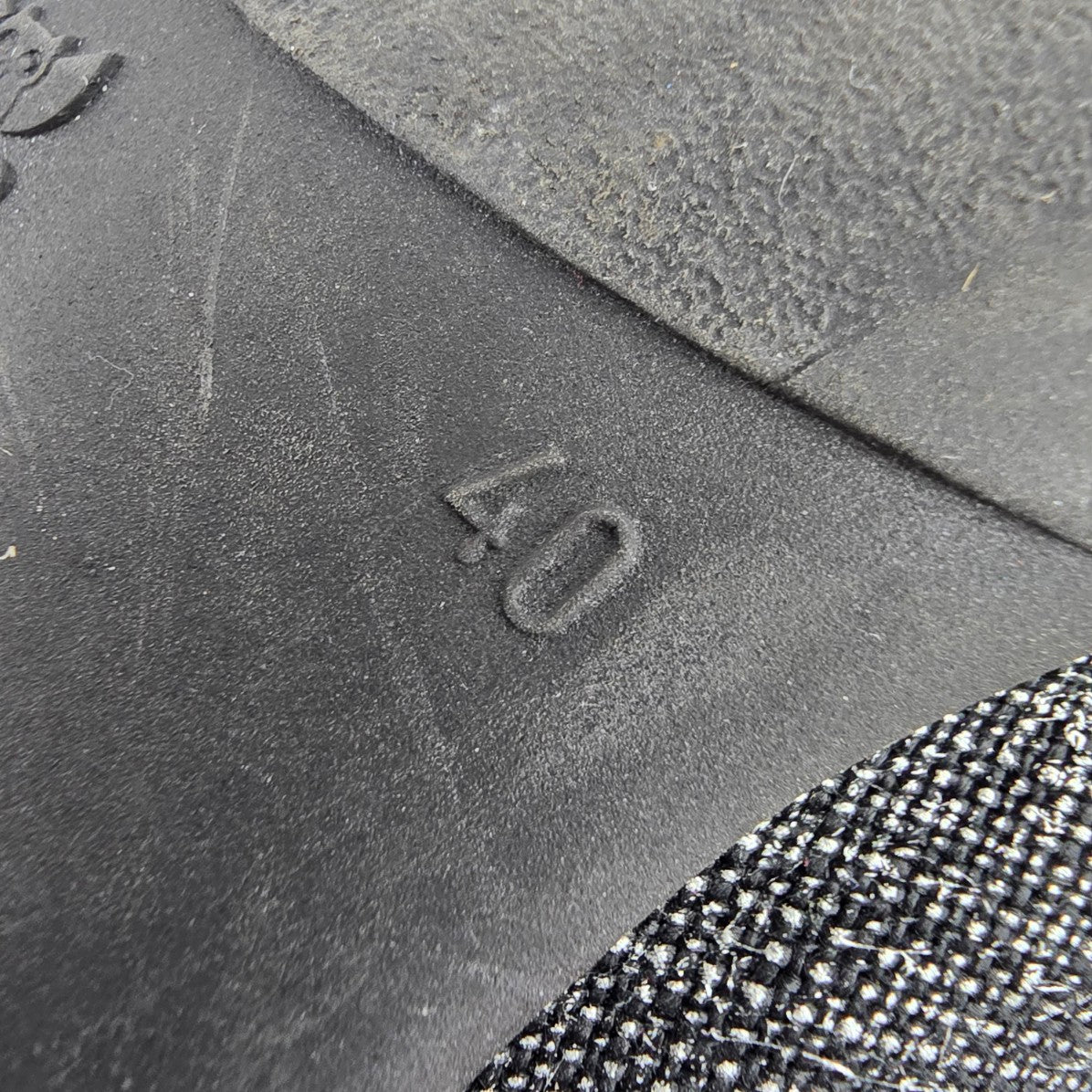 Un Tour en Ville Black Leather Mary Jane Shoes Size 9