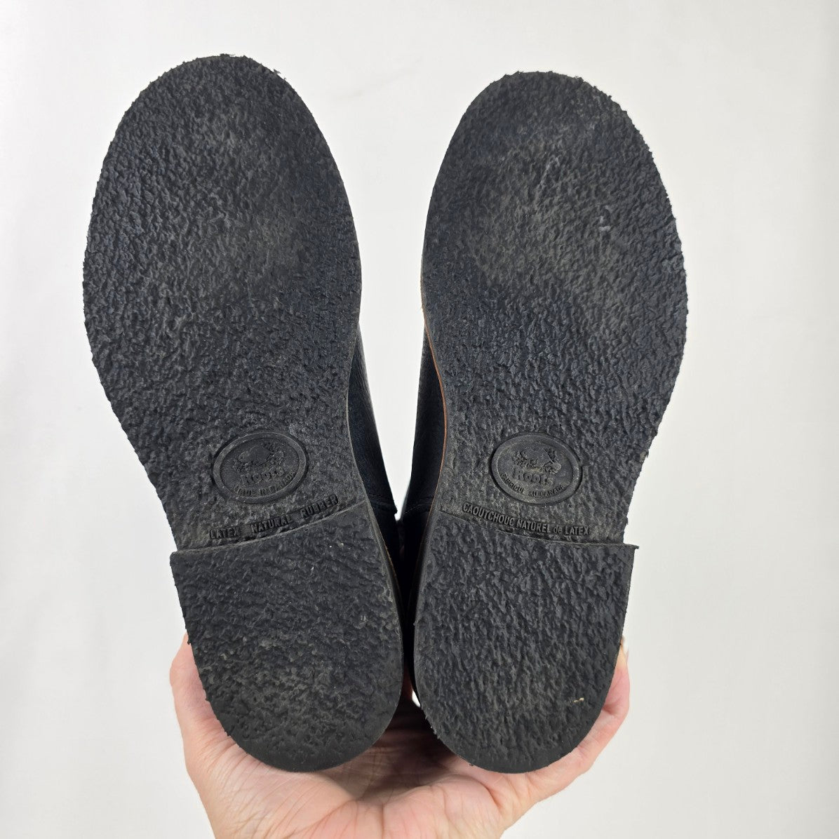 Roots Tribe Black Leather Short Boots Size 5.5