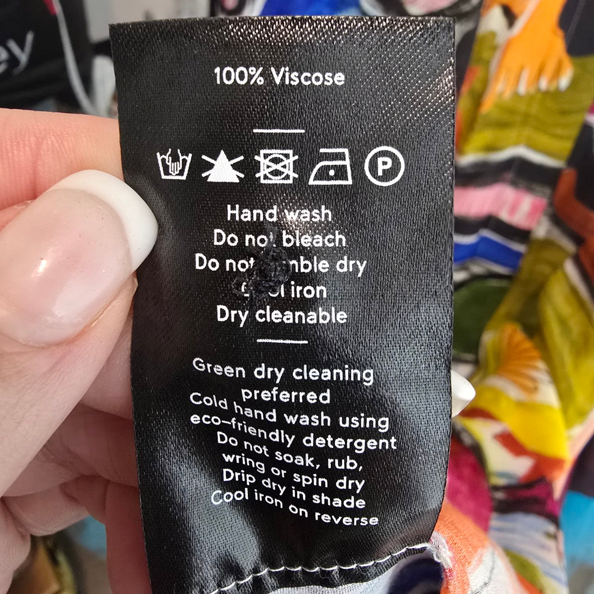 ELK The Label Print Mostro Button Up Shirt Dress Size S//M