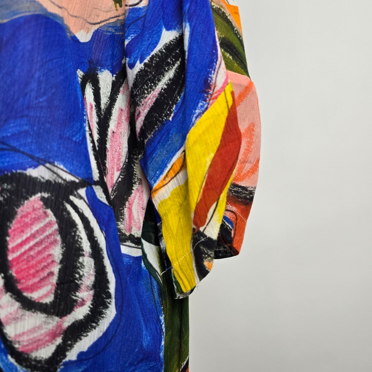 ELK The Label Print Mostro Button Up Shirt Dress Size S//M