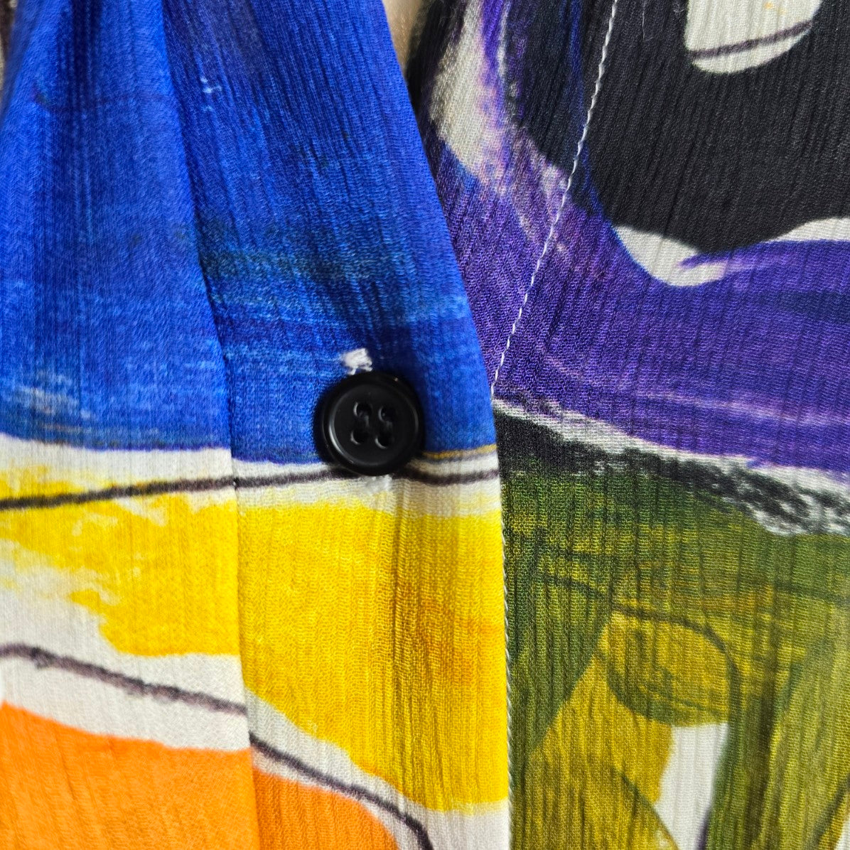 ELK The Label Print Mostro Button Up Shirt Dress Size S//M