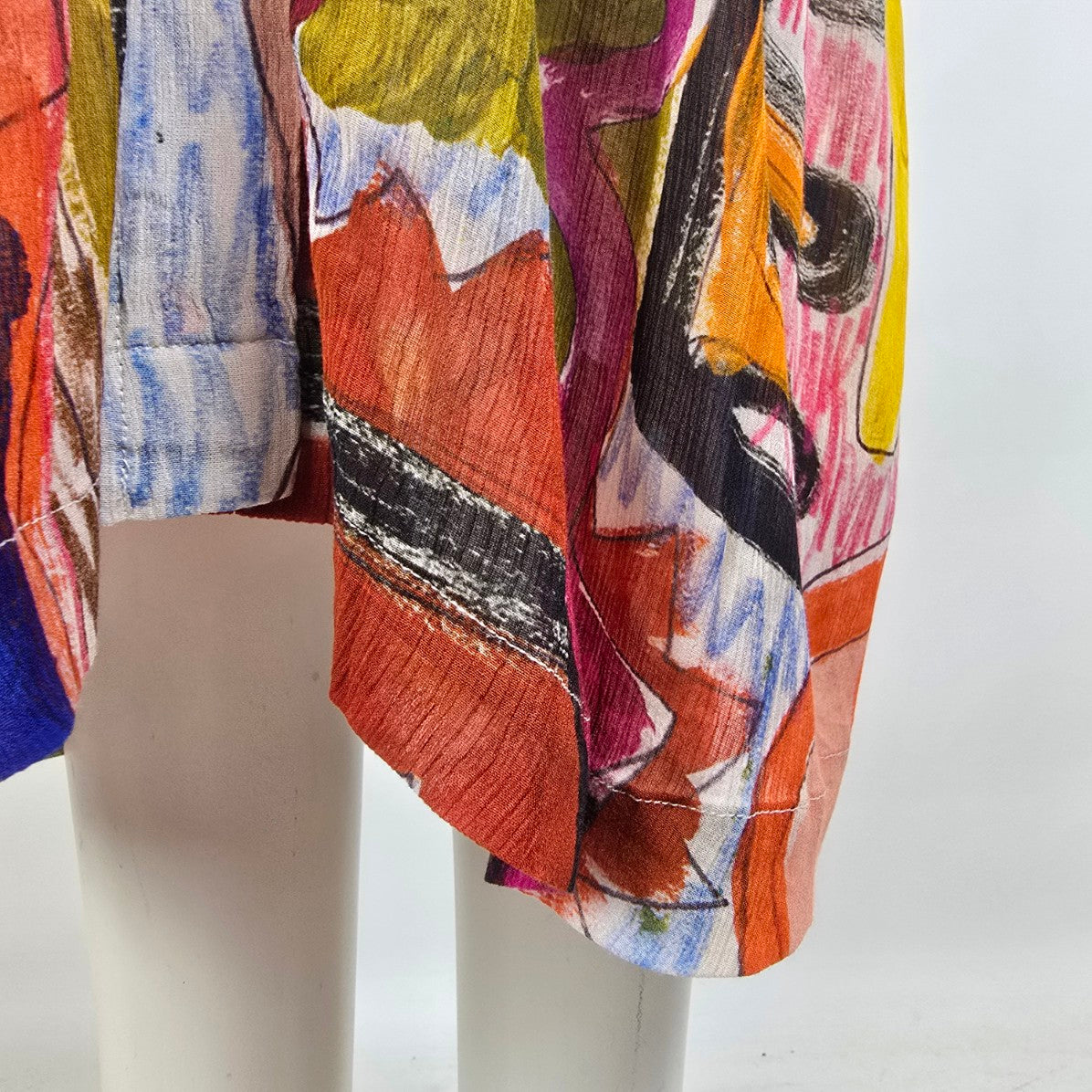 ELK The Label Print Mostro Button Up Shirt Dress Size S//M