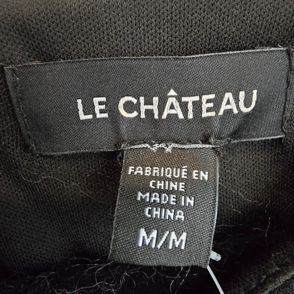 Le Chateau Pink Floral Flare Sleeve Dress Size M