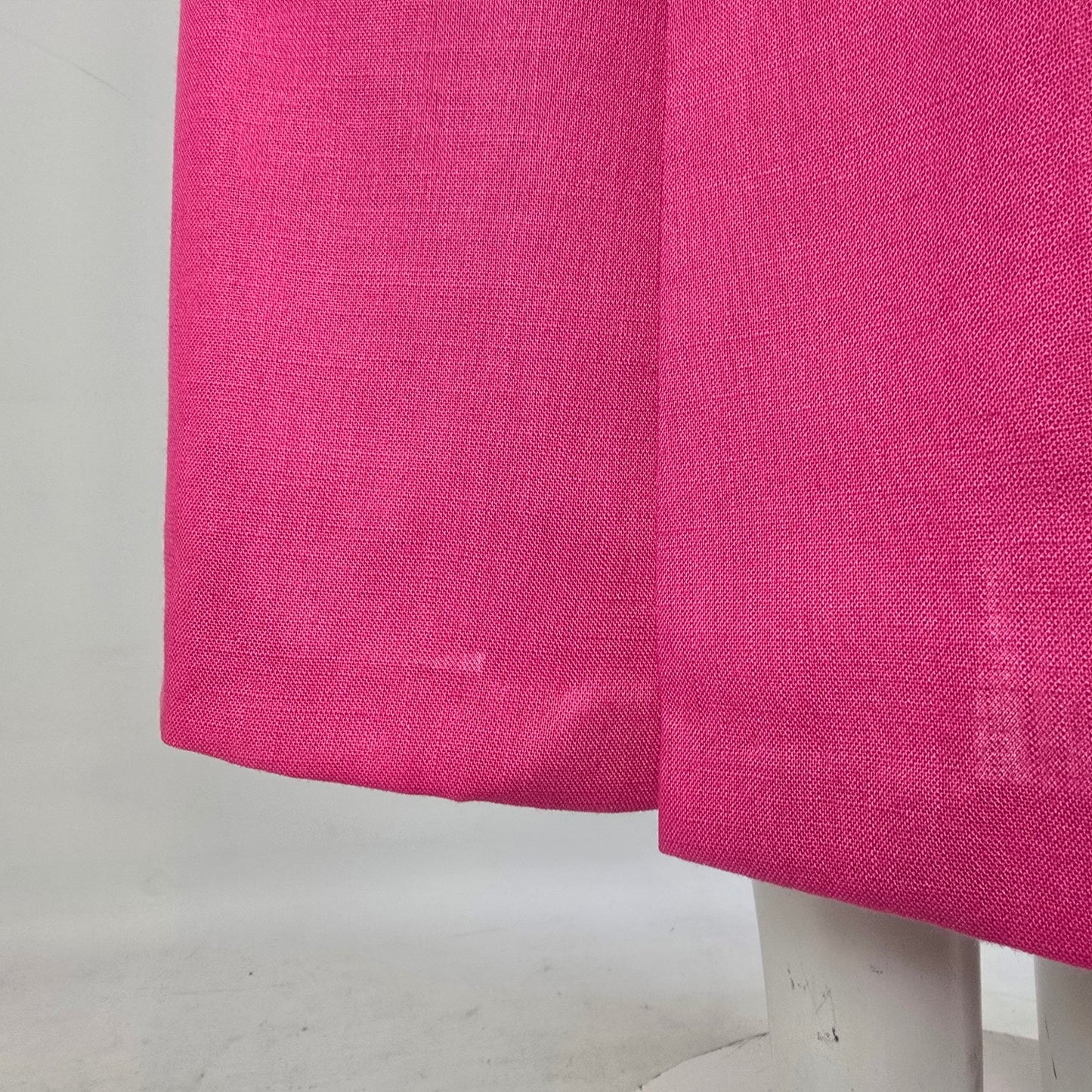 Vintage Mellissa Pink & Gold Midi Dress Size 10