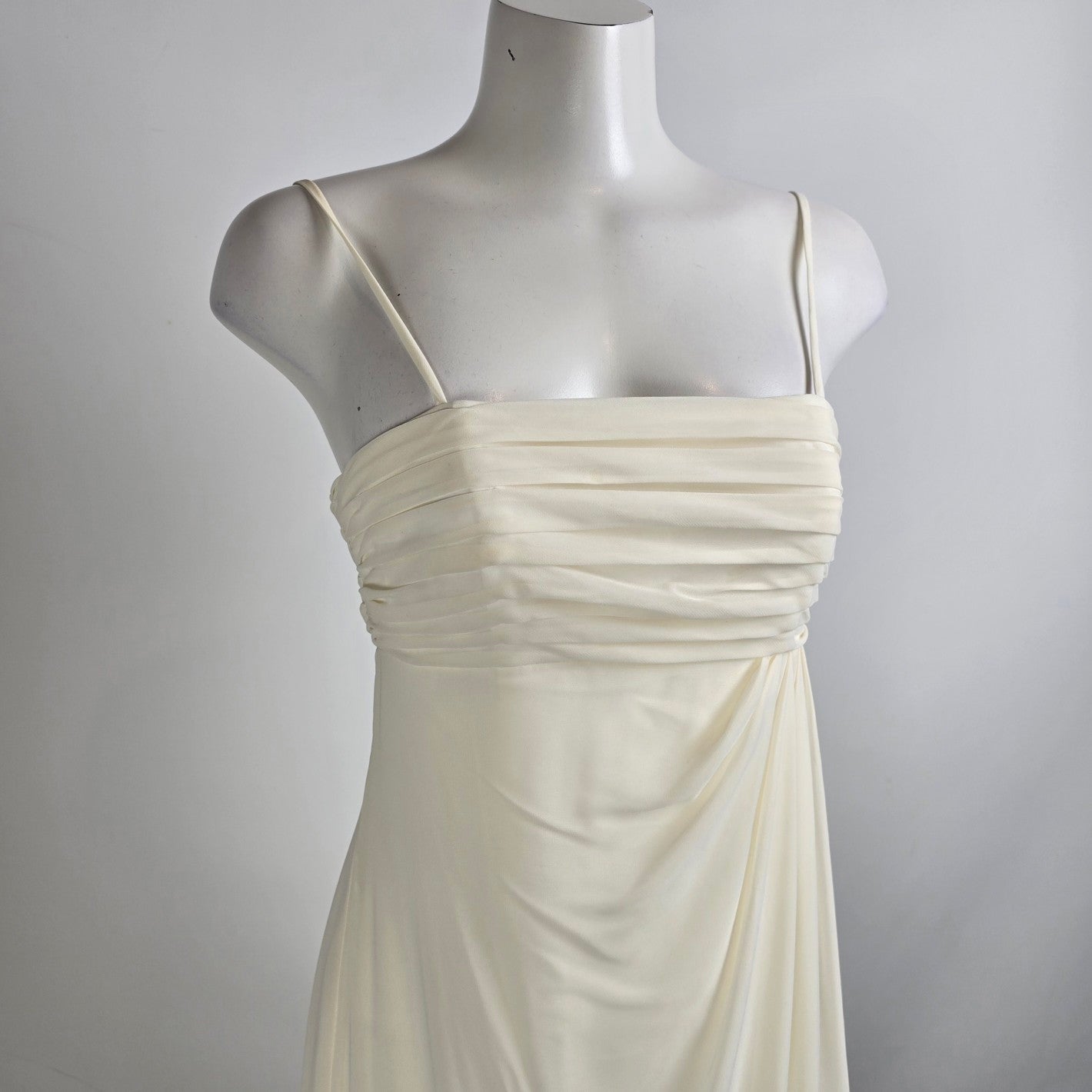 Vintage Bari Jay Cream Wedding Event Dress Size 6