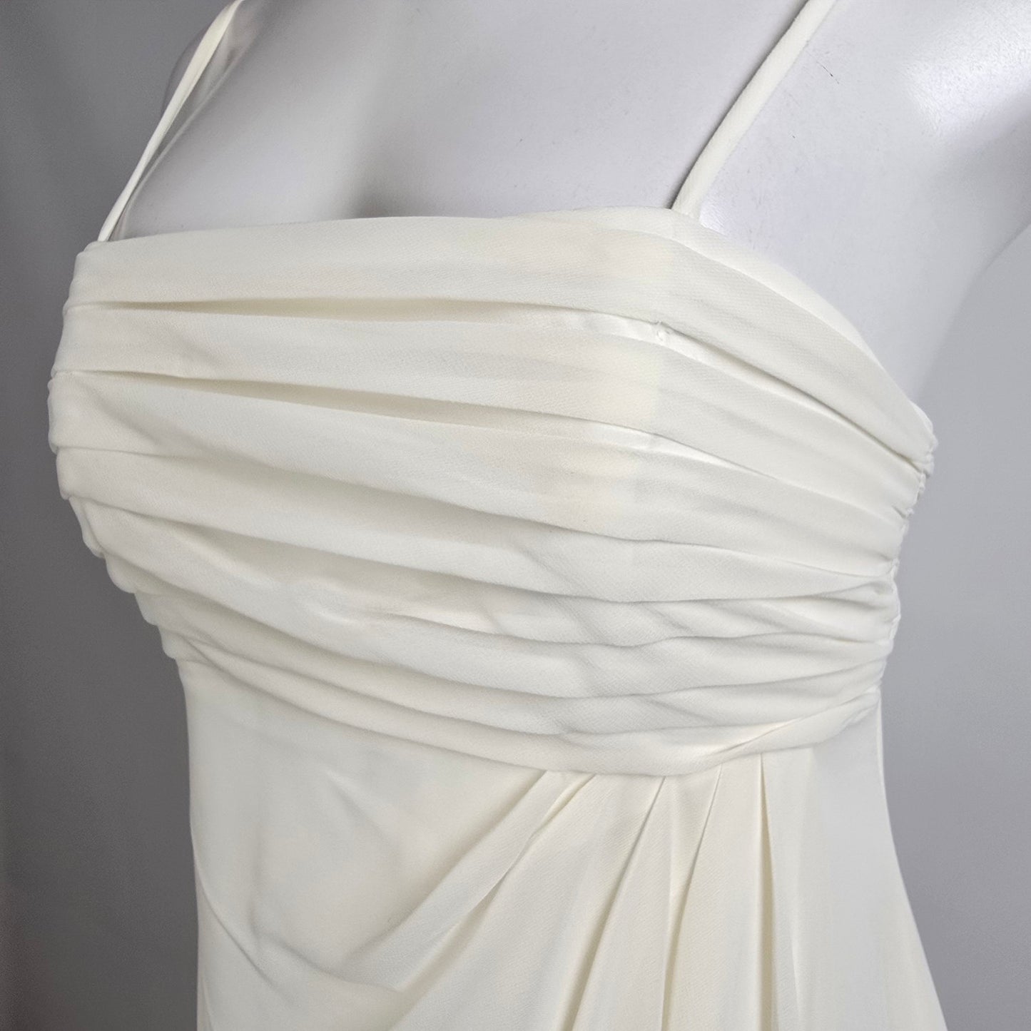 Vintage Bari Jay Cream Wedding Event Dress Size 6