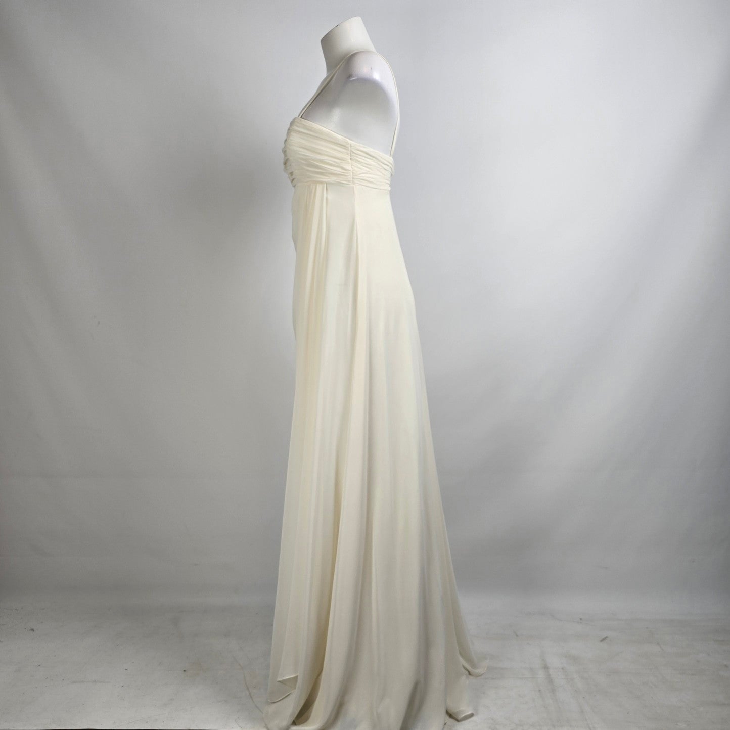 Vintage Bari Jay Cream Wedding Event Dress Size 6