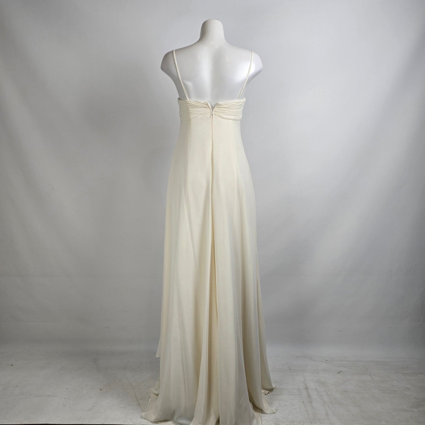 Vintage Bari Jay Cream Wedding Event Dress Size 6