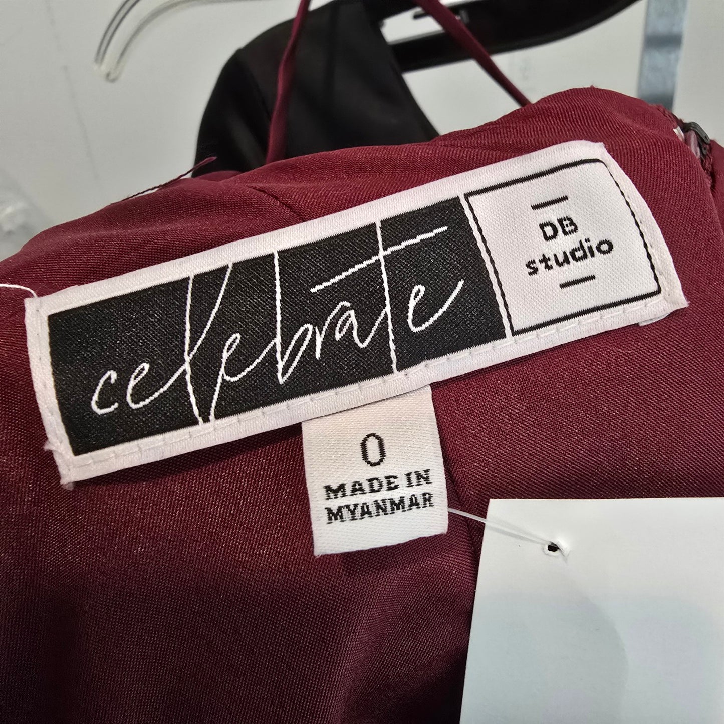 Celebrate Burgundy Eventwear Dress Size 0