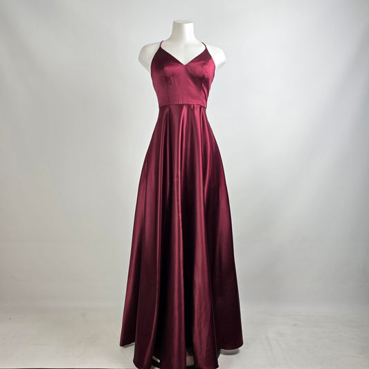Celebrate Burgundy Eventwear Dress Size 0