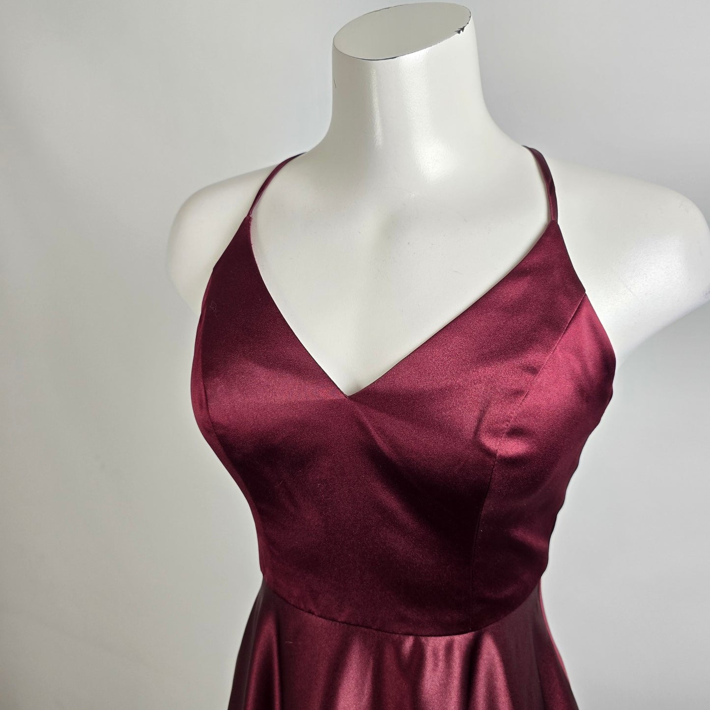 Celebrate Burgundy Eventwear Dress Size 0