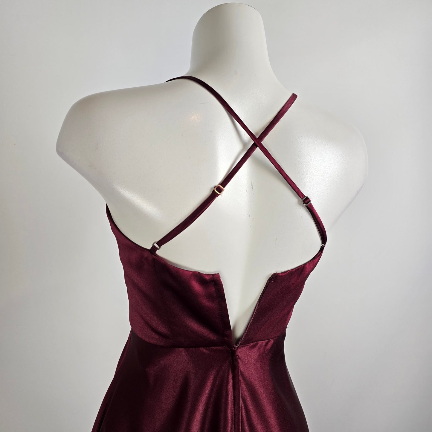 Celebrate Burgundy Eventwear Dress Size 0