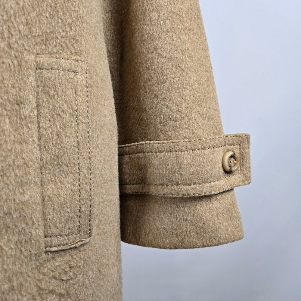 Vintage Camels Hair Betty Shop Pea Coat Size L/XL