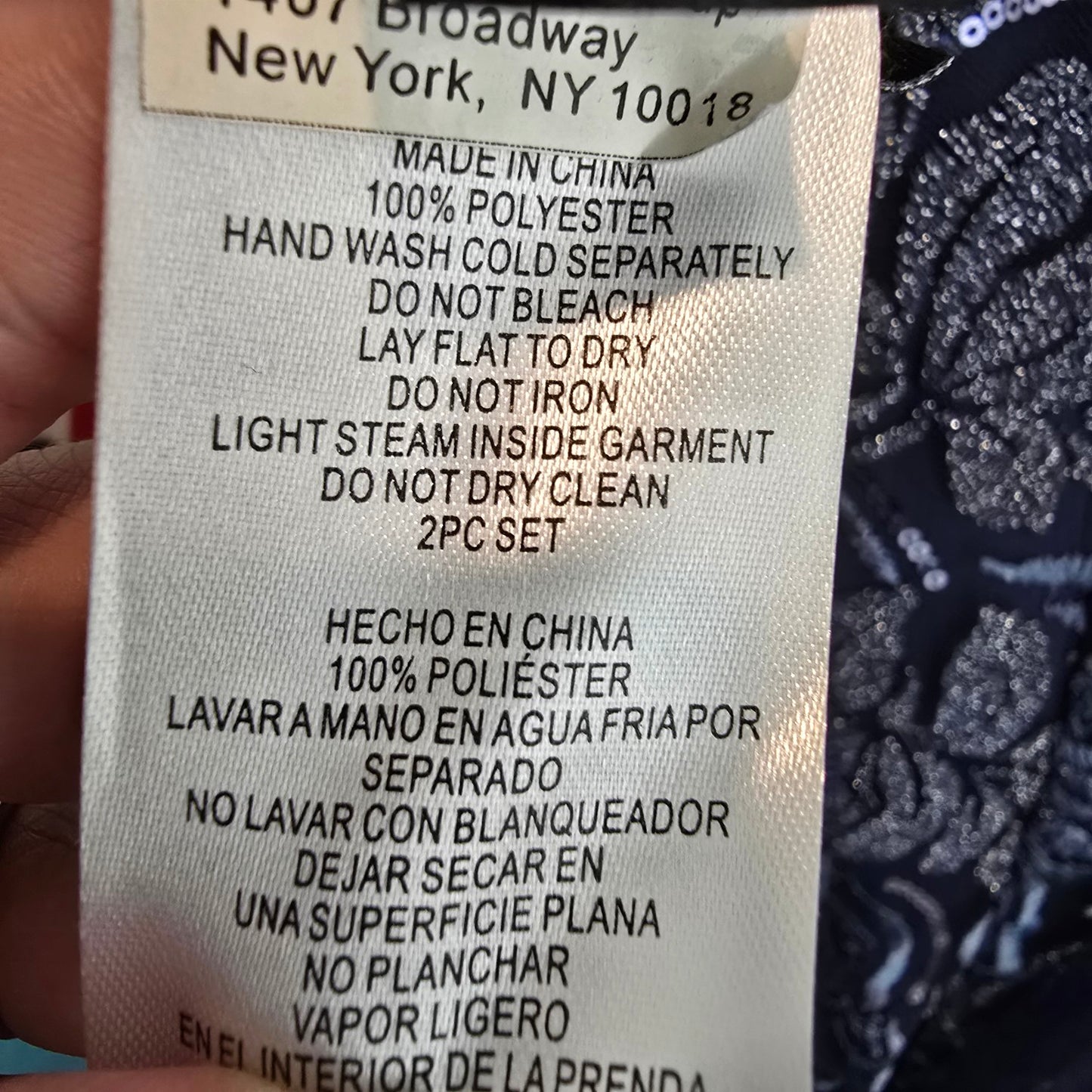 Alex Evenings Blue Lace Long Eventwear Gown Size 12